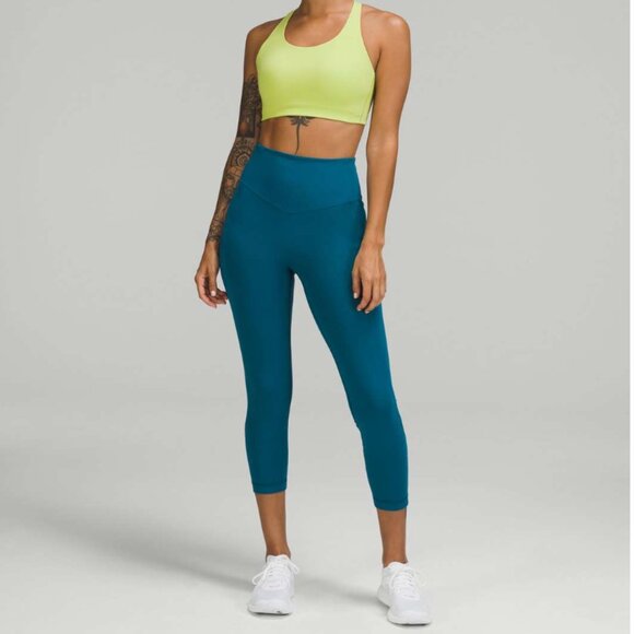 Lululemon 10 All the Right Places High-Rise Drawcord Waist Crop 23” SIZE 10 - Picture 2 of 13